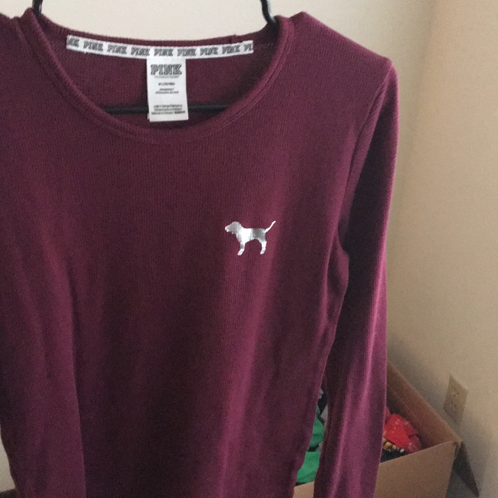 Maroon shirt